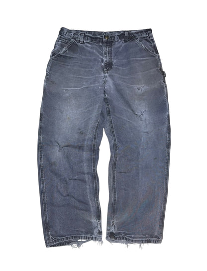 Carhartt Grey Hard Canvas Worker Pants