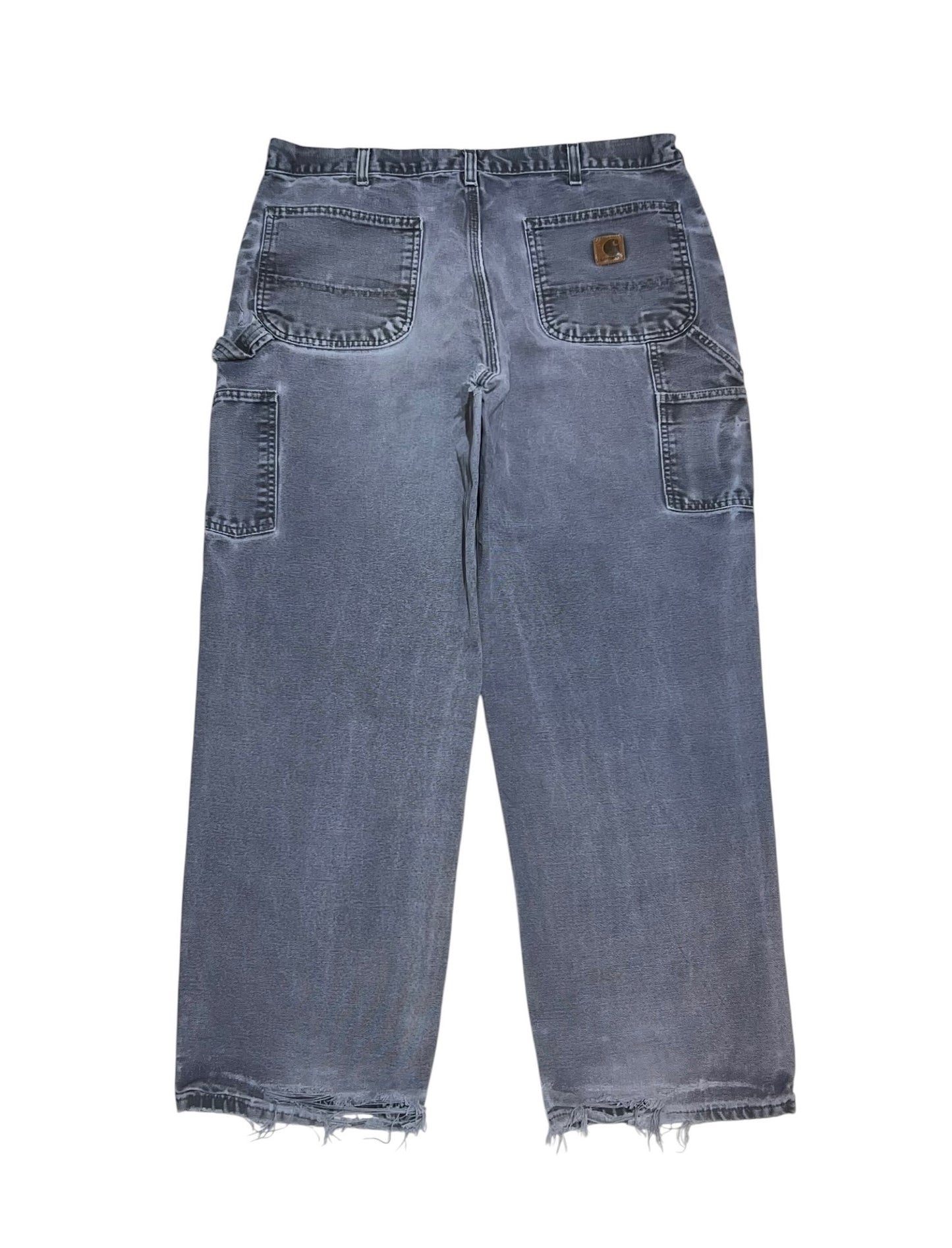 Carhartt Grey Hard Canvas Worker Pants