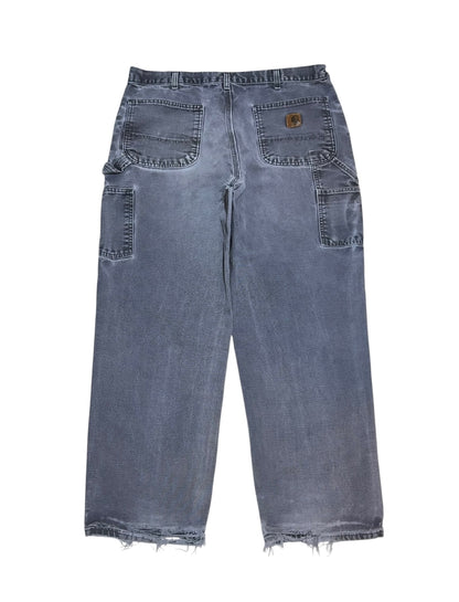 Carhartt Grey Hard Canvas Worker Pants