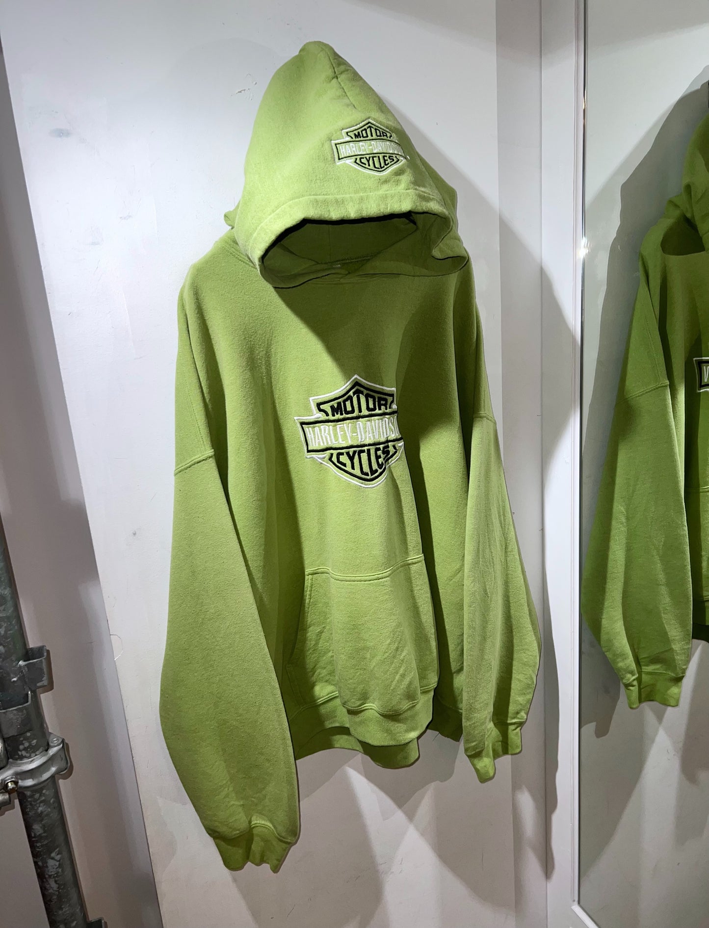 Harley-Davidson Lime Embroidery Hoodie