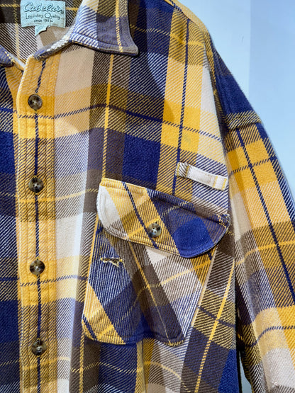 Cabela's  Oversized Heavy Flannel Shirrt