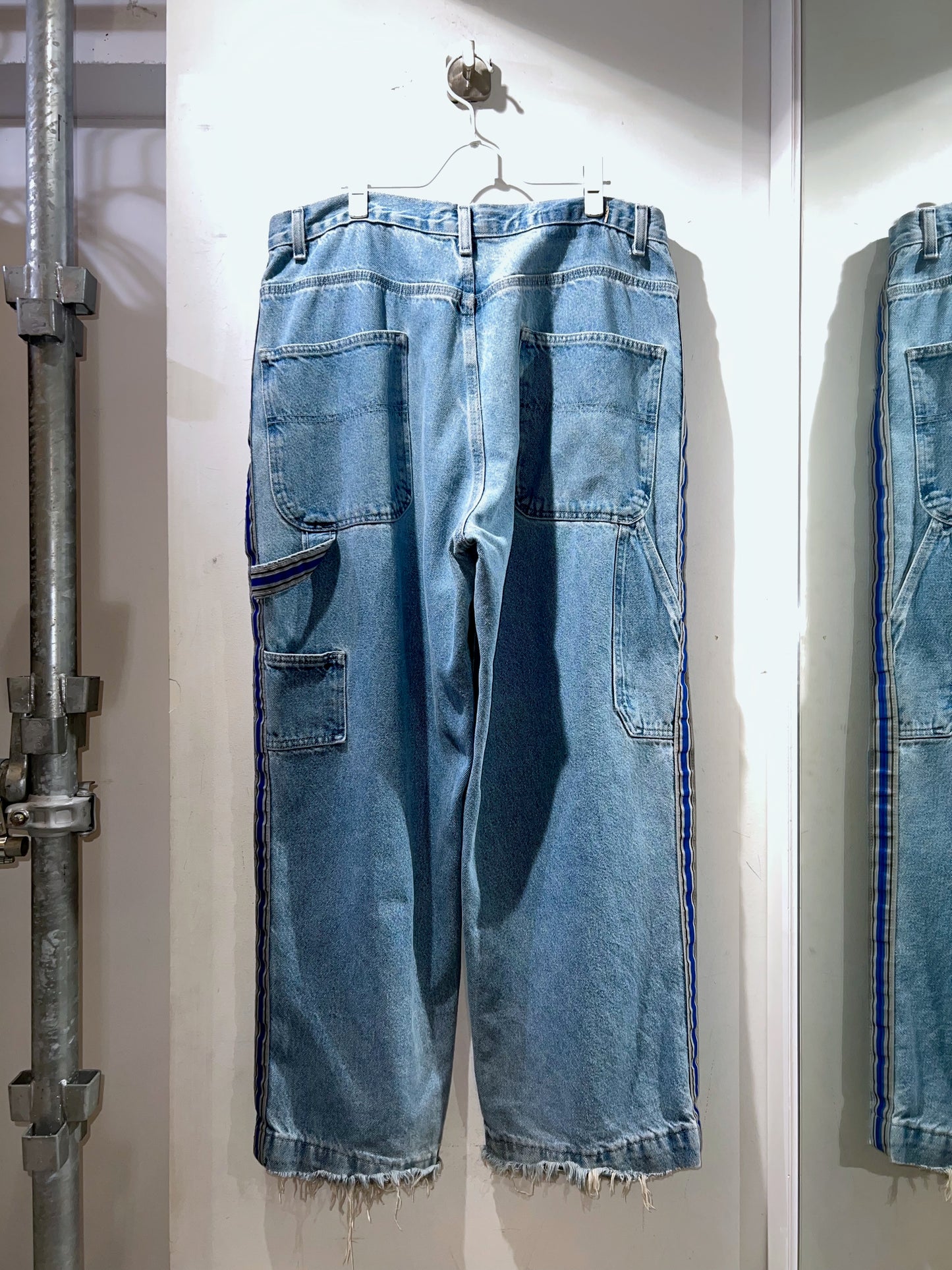 00s UTILITY Wide Denim Painter Pants
