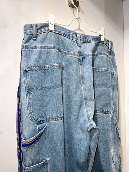 00s UTILITY Wide Denim Painter Pants