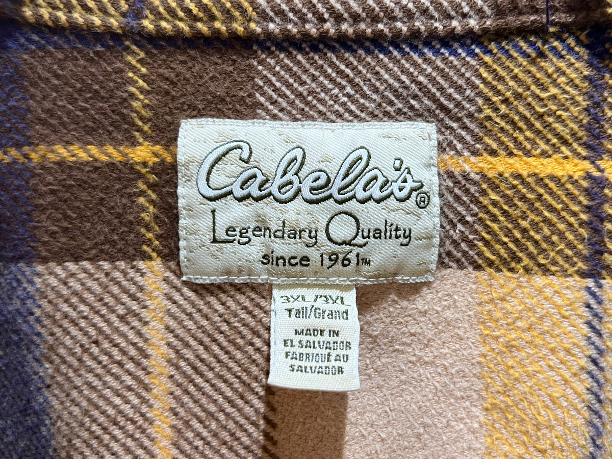 Cabela's  Oversized Heavy Flannel Shirrt
