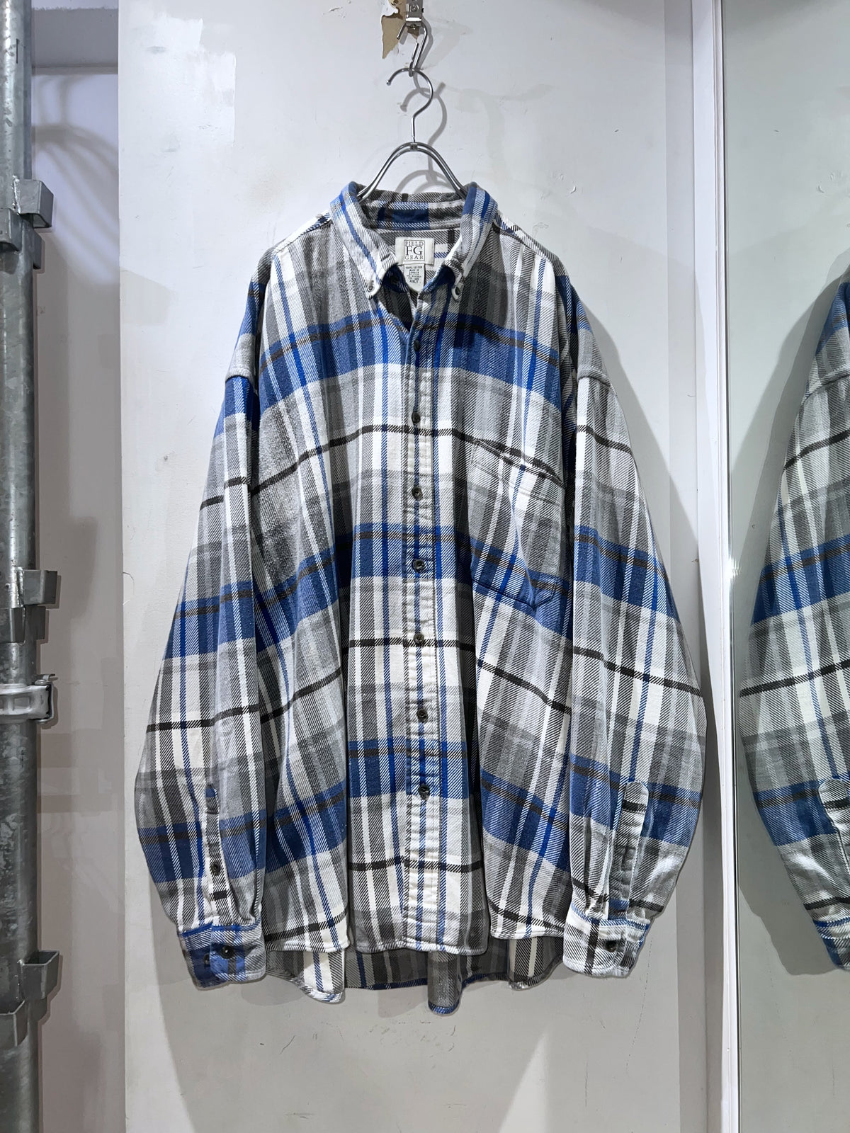 Field Gear Oversized Heavy Flannel Shirrt