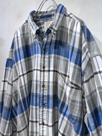 Field Gear Oversized Heavy Flannel Shirrt