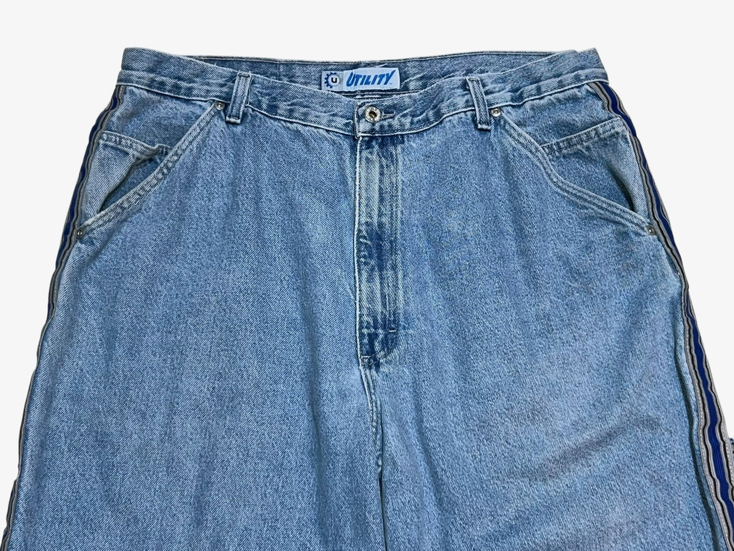 00s UTILITY Wide Denim Painter Pants