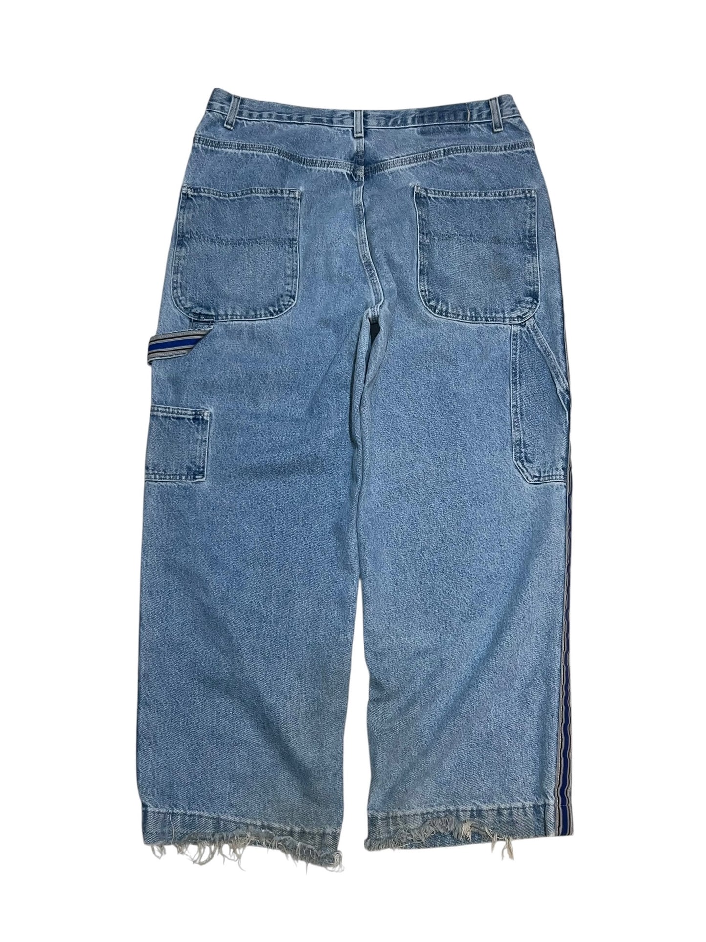 00s UTILITY Wide Denim Painter Pants