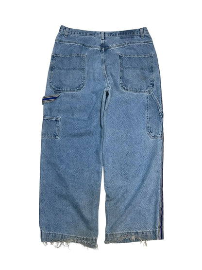 00s UTILITY Wide Denim Painter Pants