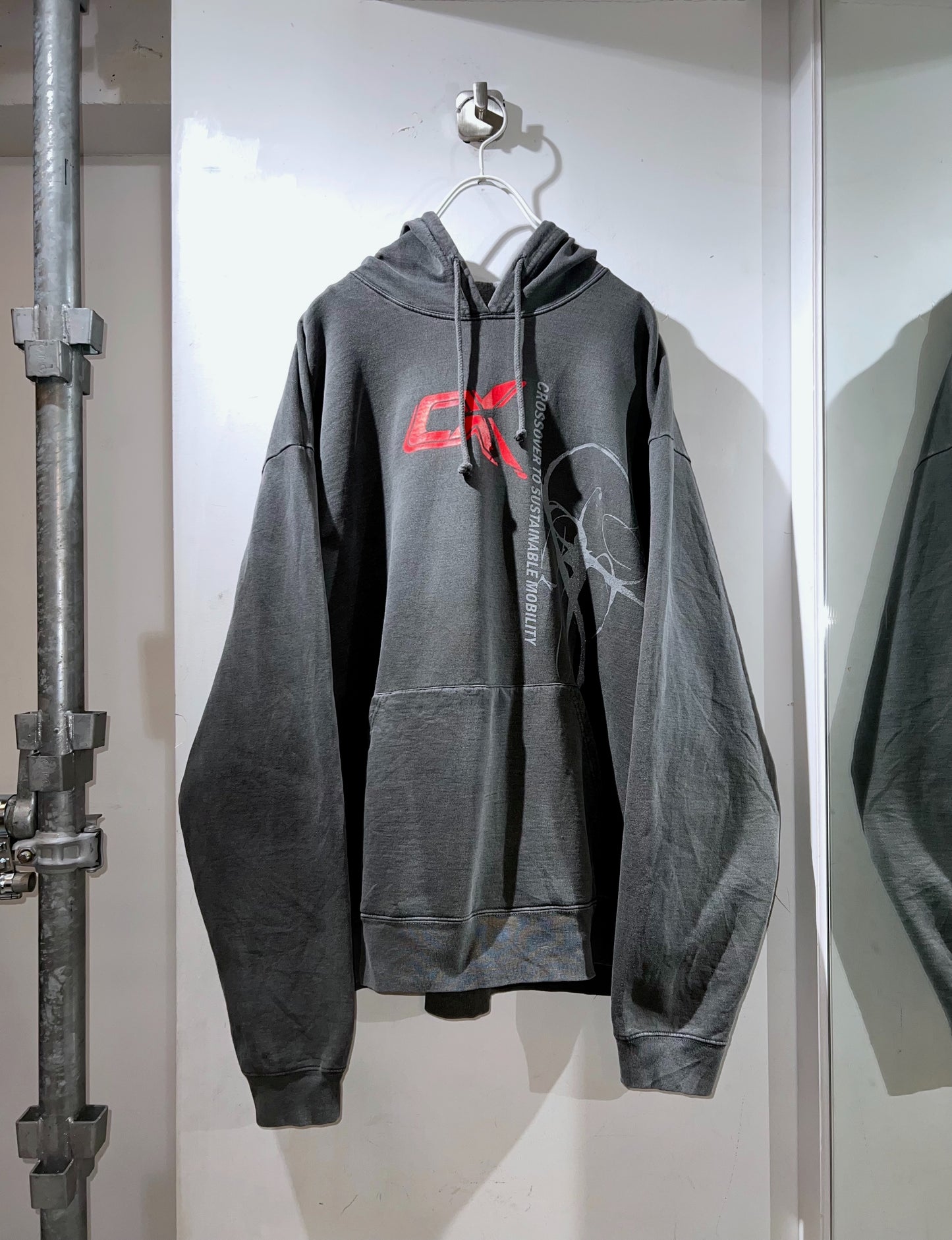 Shadow Grey Hooded Sweatshirt