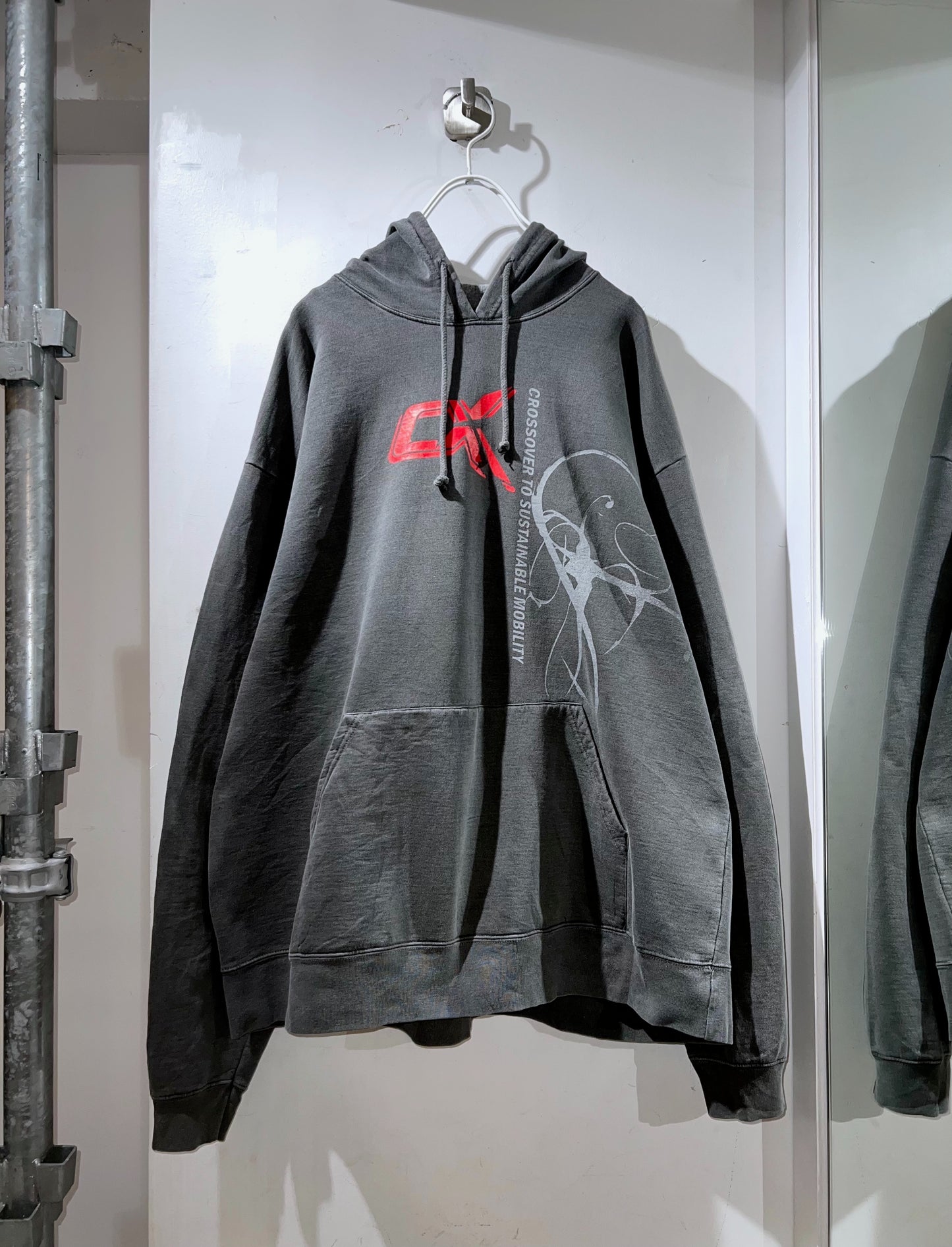 Shadow Grey Hooded Sweatshirt