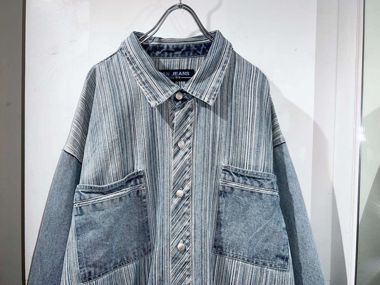 00s Koman Oversized Denim Shirt Jacket