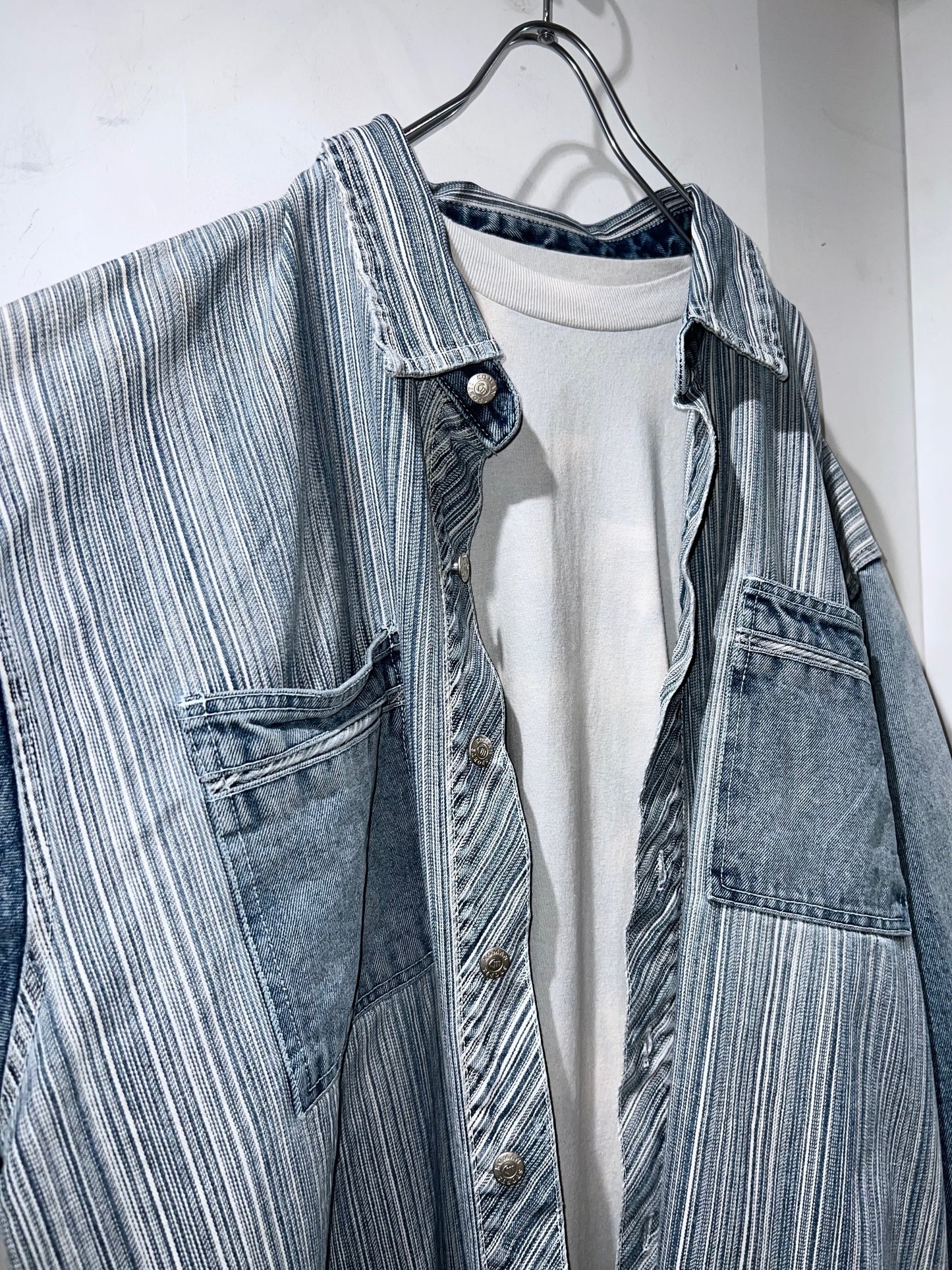 00s Koman Oversized Denim Shirt Jacket