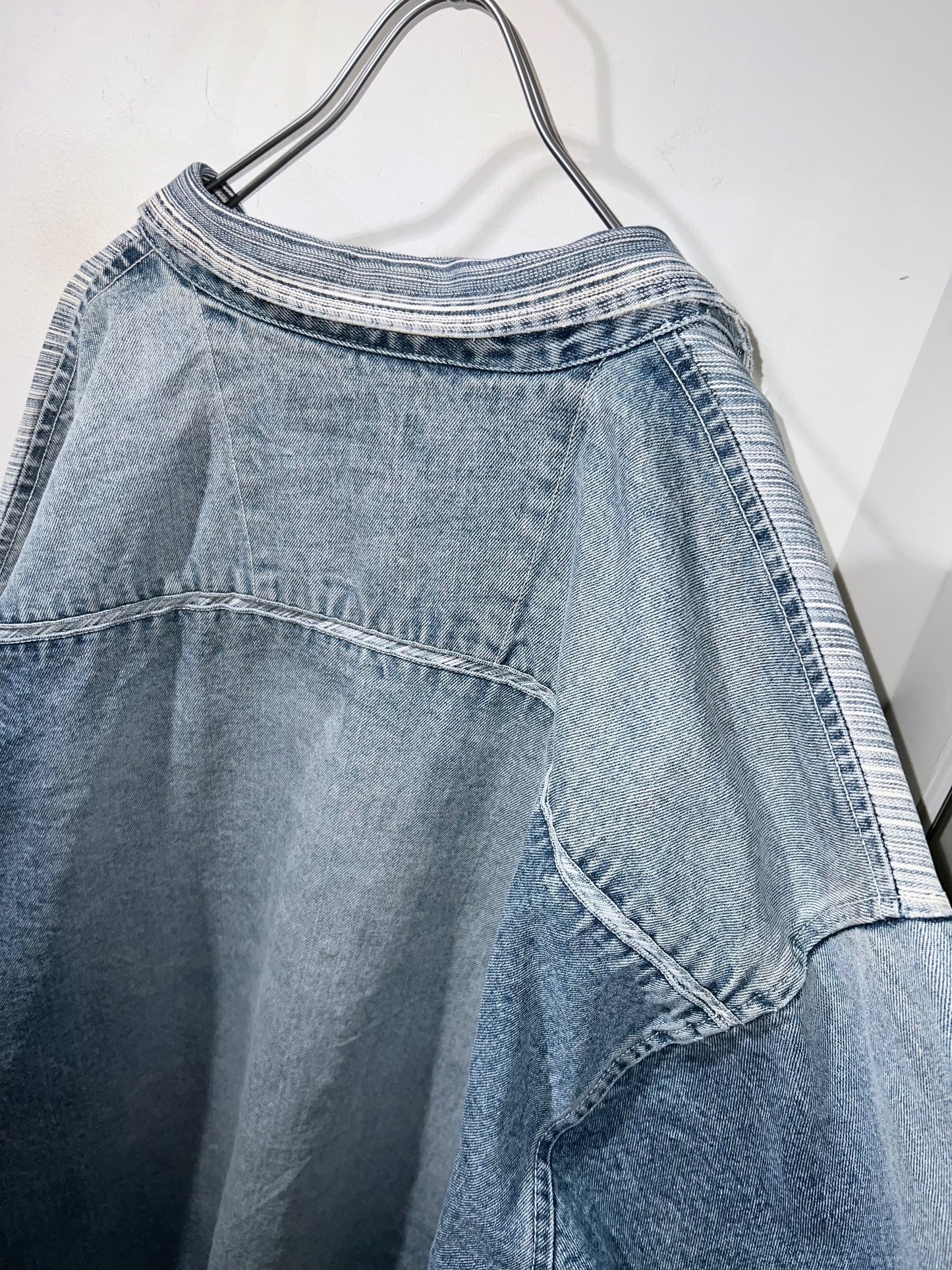 00s Koman Oversized Denim Shirt Jacket