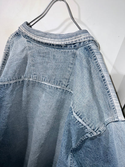 00s Koman Oversized Denim Shirt Jacket