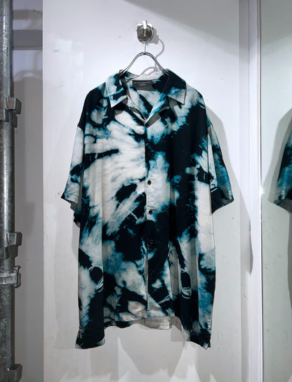 Rayon Open Collar Shirt