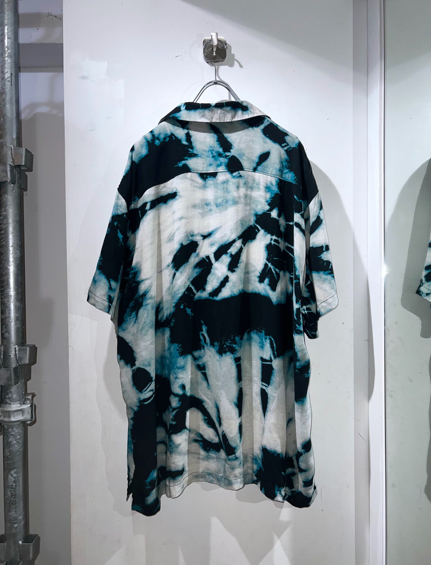 Rayon Open Collar Shirt