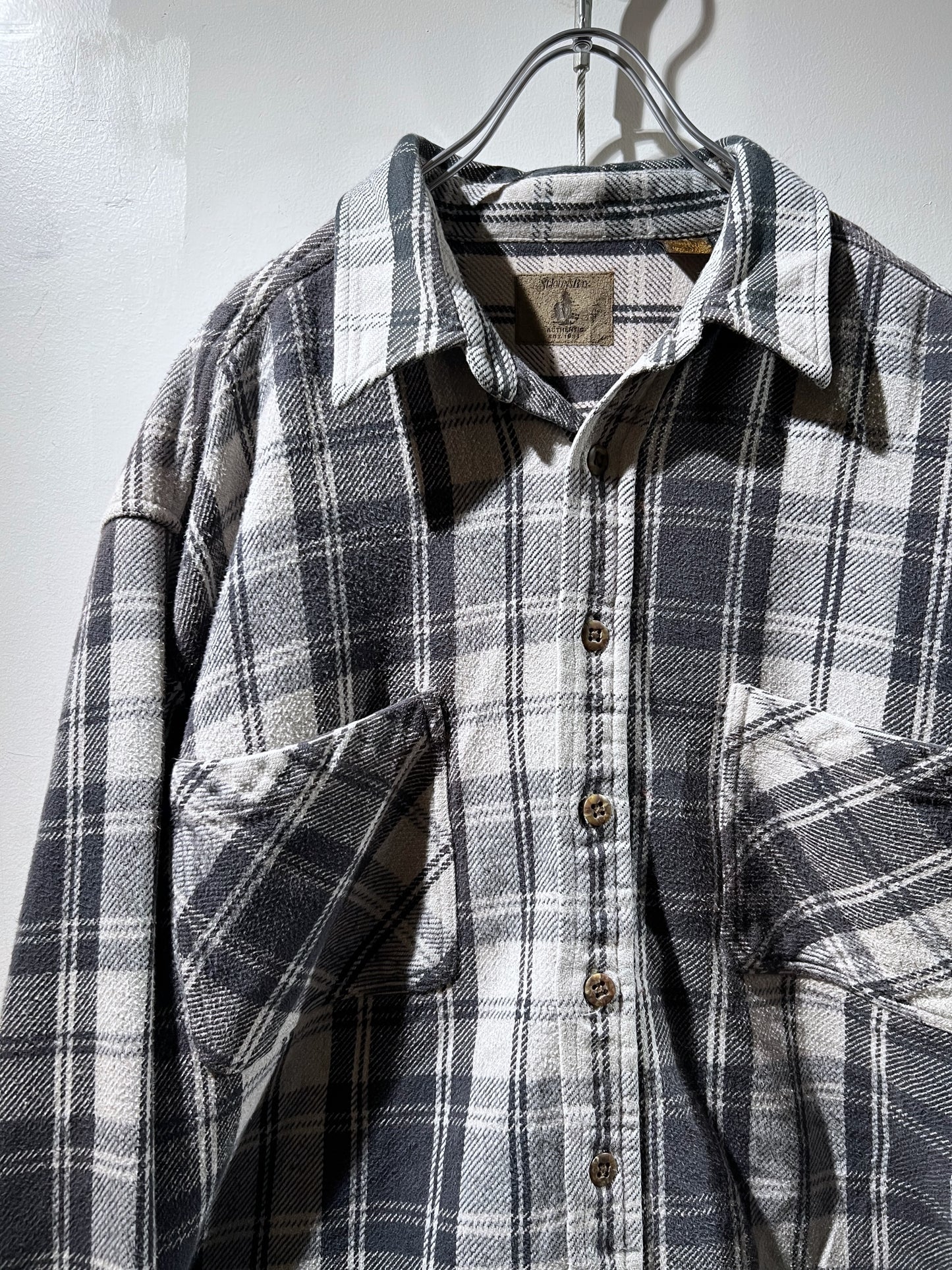 old Heavyweight Flannel Shirt