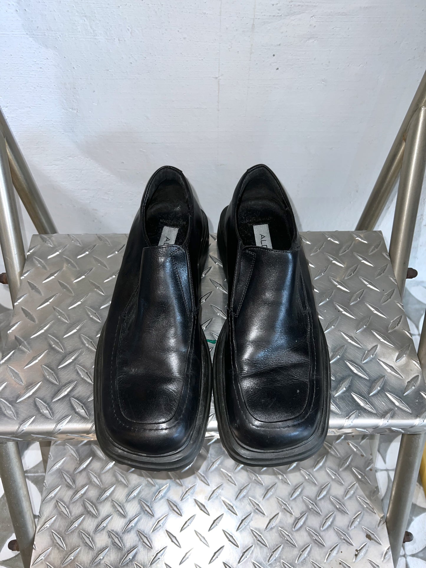 ALDO Square Toe Leather Shoes