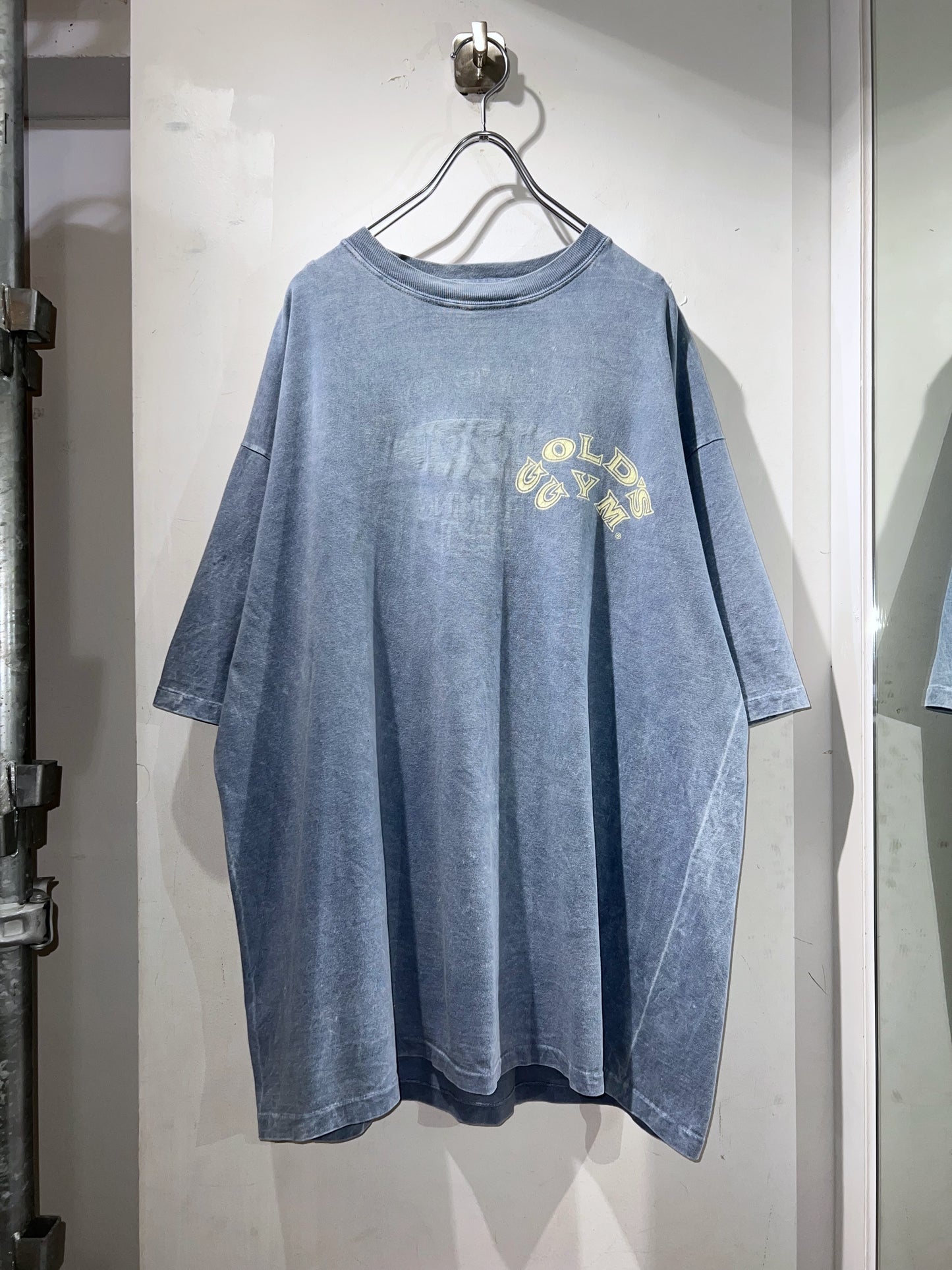 Old Gold Gym Oversized Tee