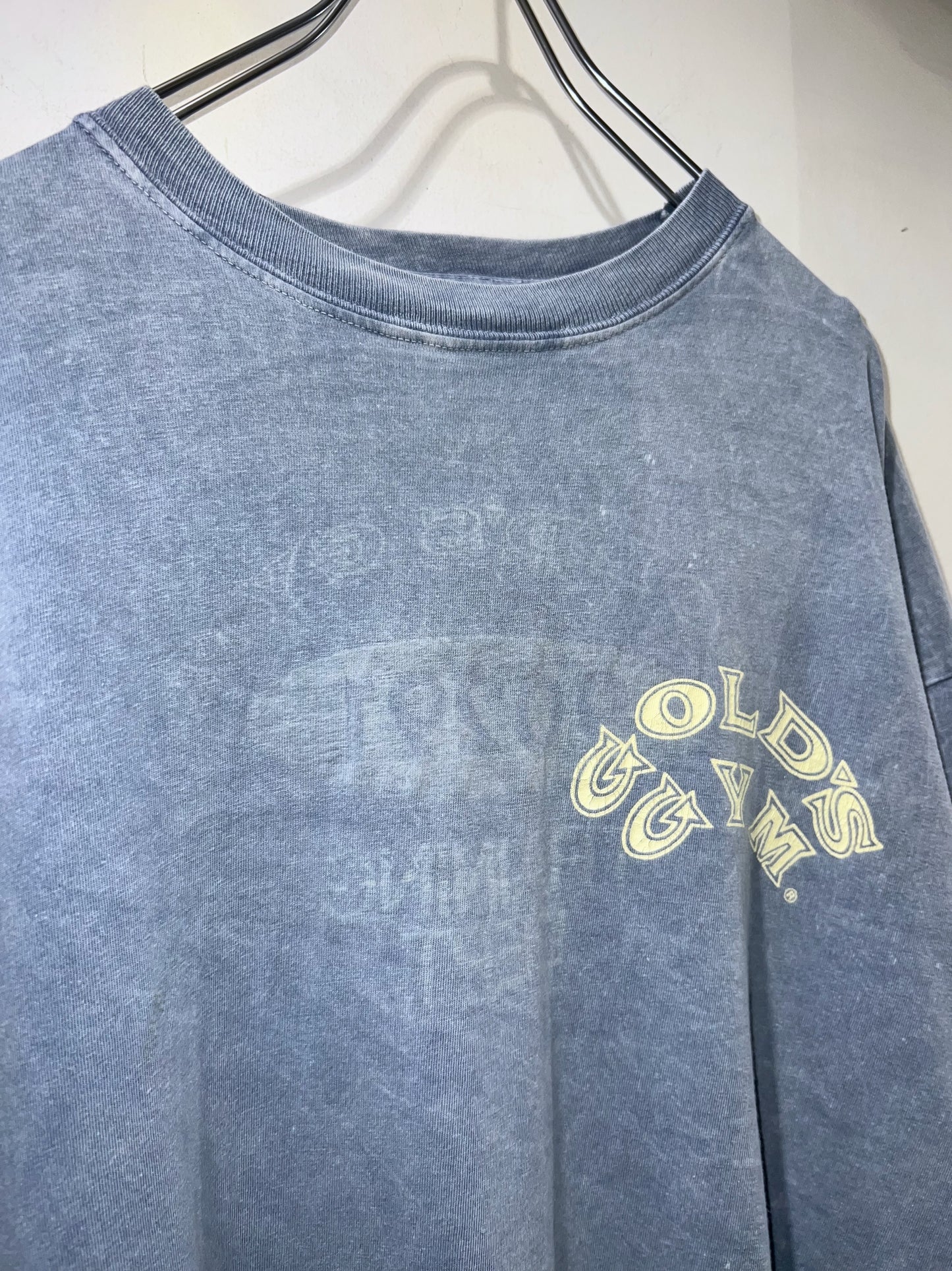 Old Gold Gym Oversized Tee