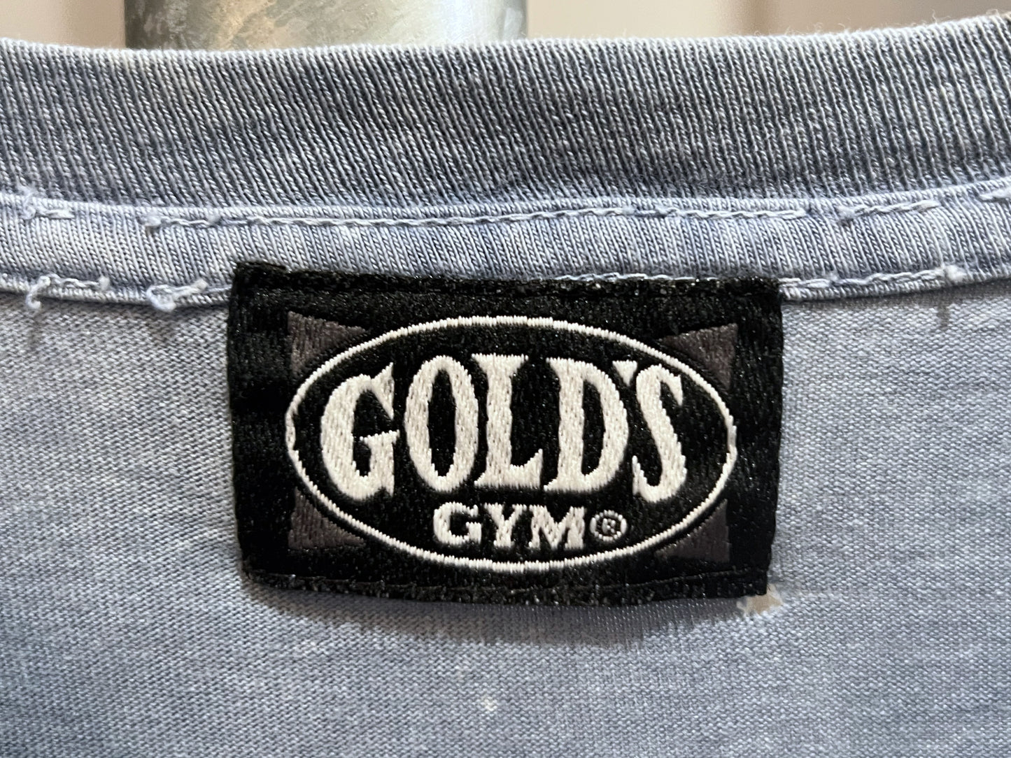 Old Gold Gym Oversized Tee