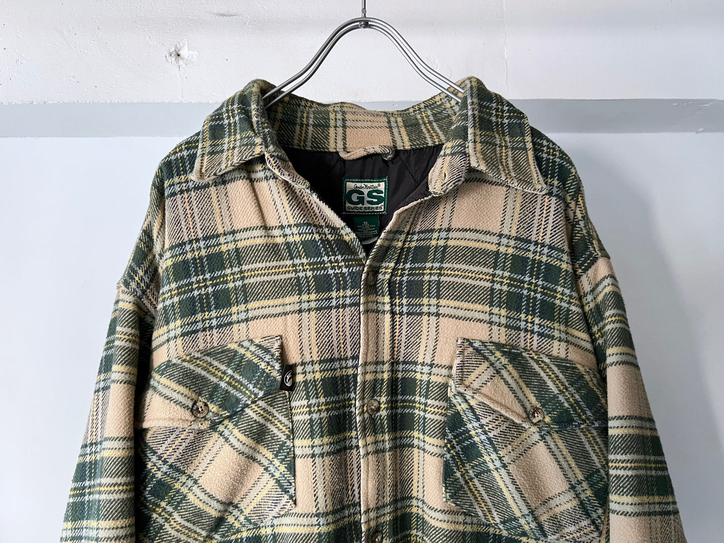 old Quilt-Lined Flannel Shirt Jacket