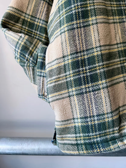 old Quilt-Lined Flannel Shirt Jacket