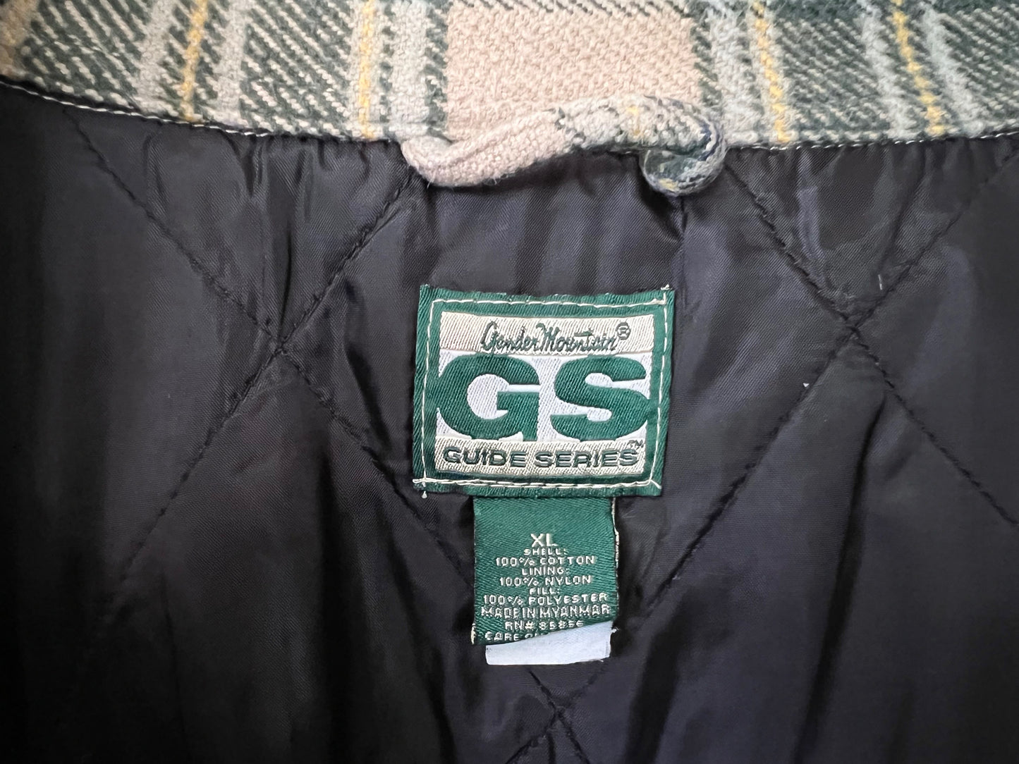 old Quilt-Lined Flannel Shirt Jacket