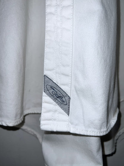 90s Levi's White Jeans Shirt