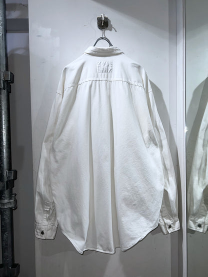 90s Levi's White Jeans Shirt