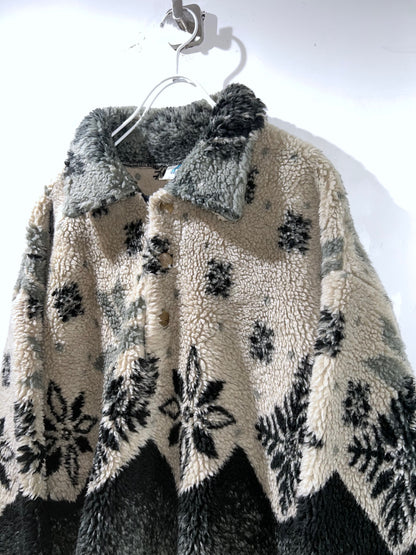 Old Rockies Snowflake Boa Fleece Pullover