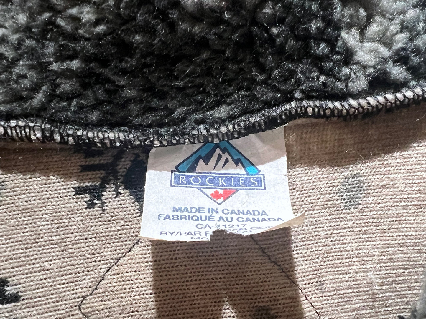 Old Rockies Snowflake Boa Fleece Pullover