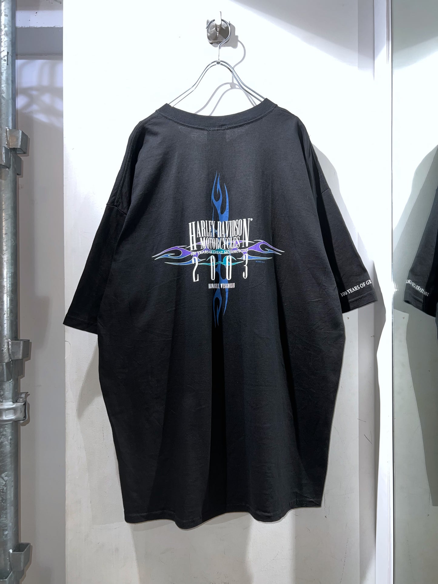 00s Harley Davidson 100th Anniversary Pocket T-shirt