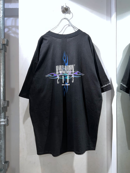 00s Harley Davidson 100th Anniversary Pocket T-shirt