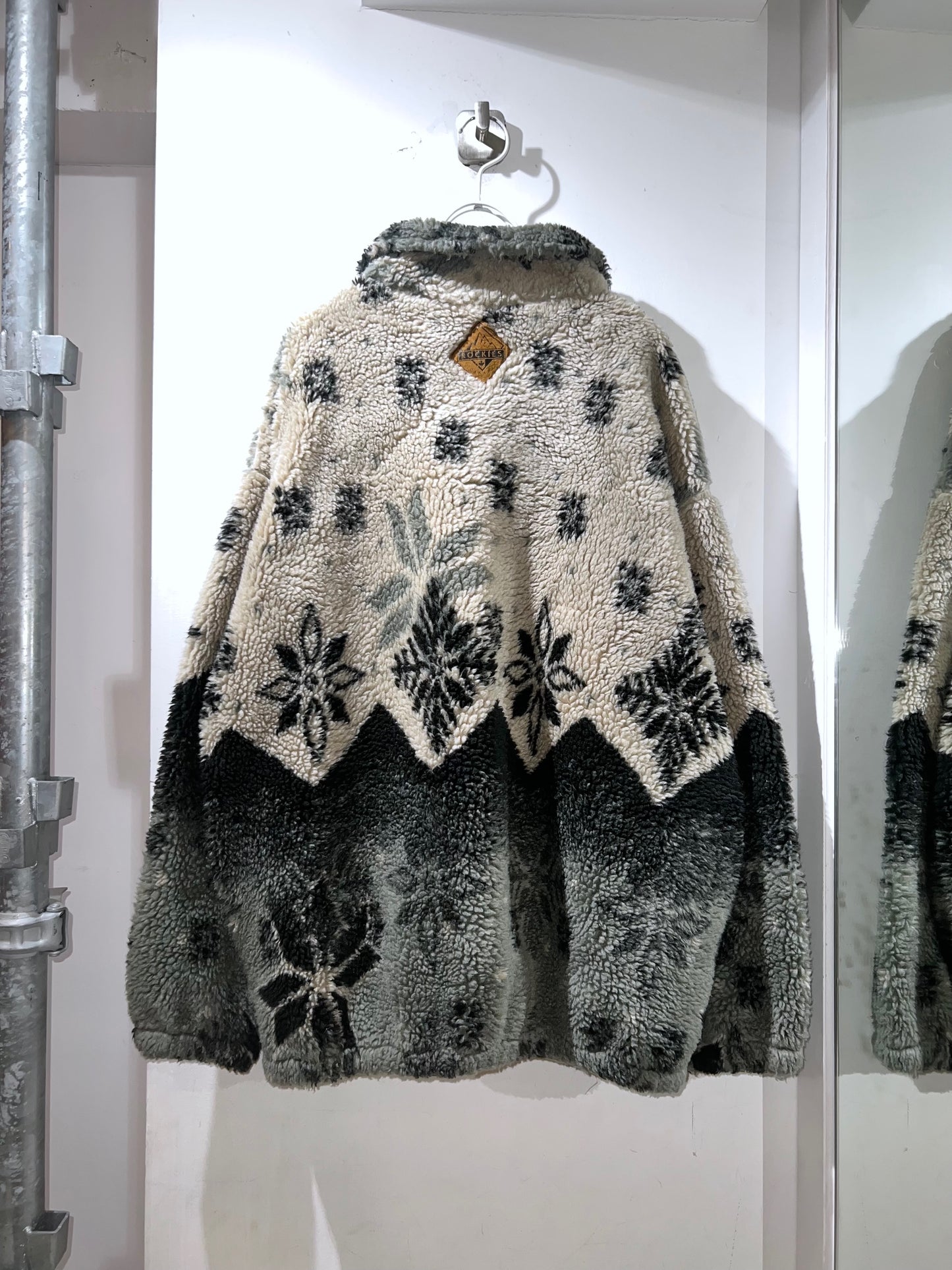 Old Rockies Snowflake Boa Fleece Pullover