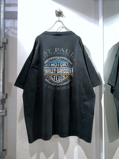 Harley Davidson Henley neck Tee