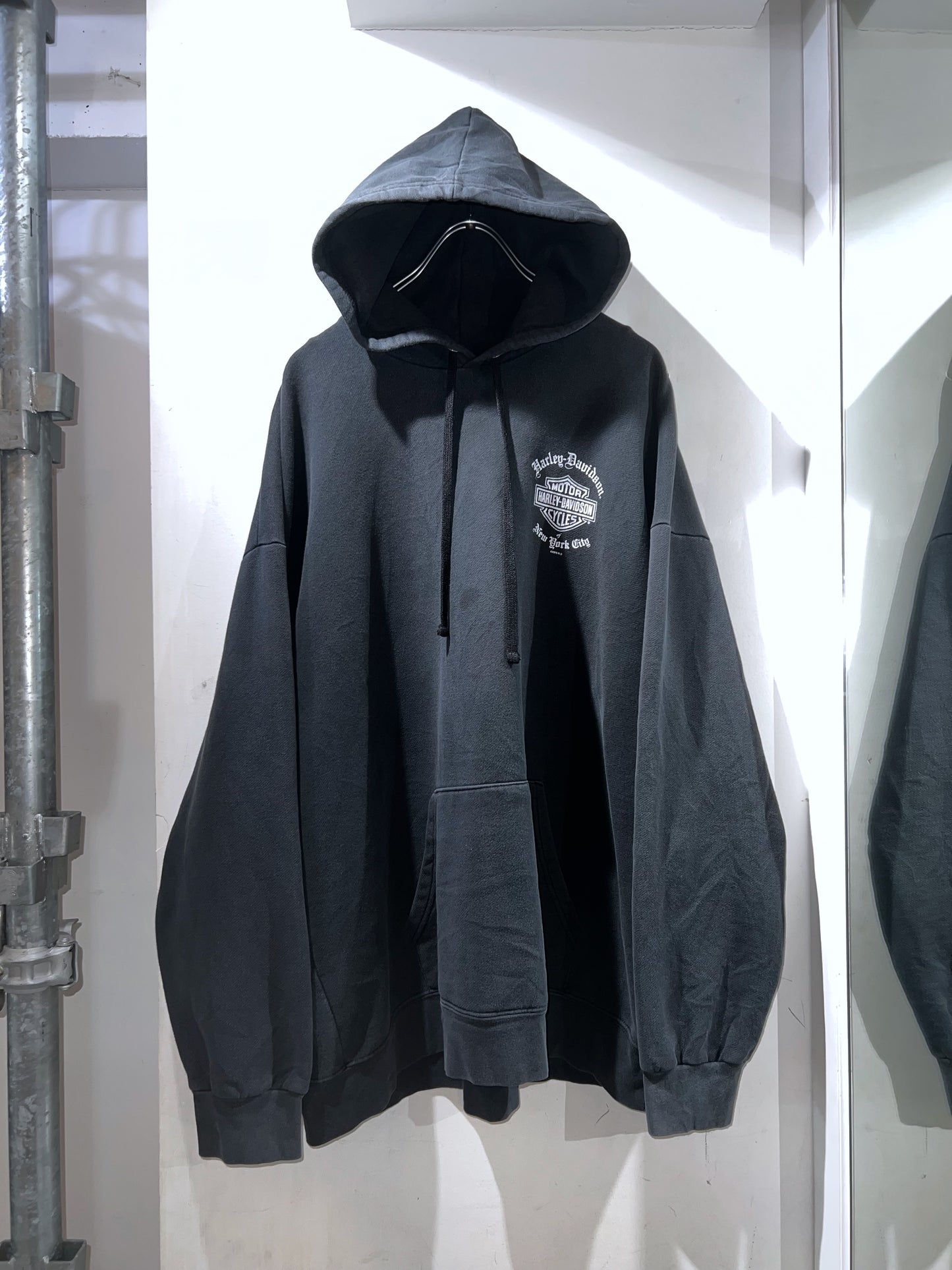 00s Harley Davidson NYC Logo Printed Hoodie