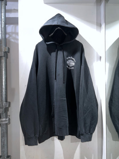 00s Harley Davidson NYC Logo Printed Hoodie