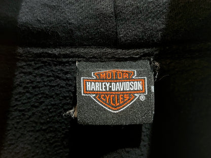 00s Harley Davidson NYC Logo Printed Hoodie