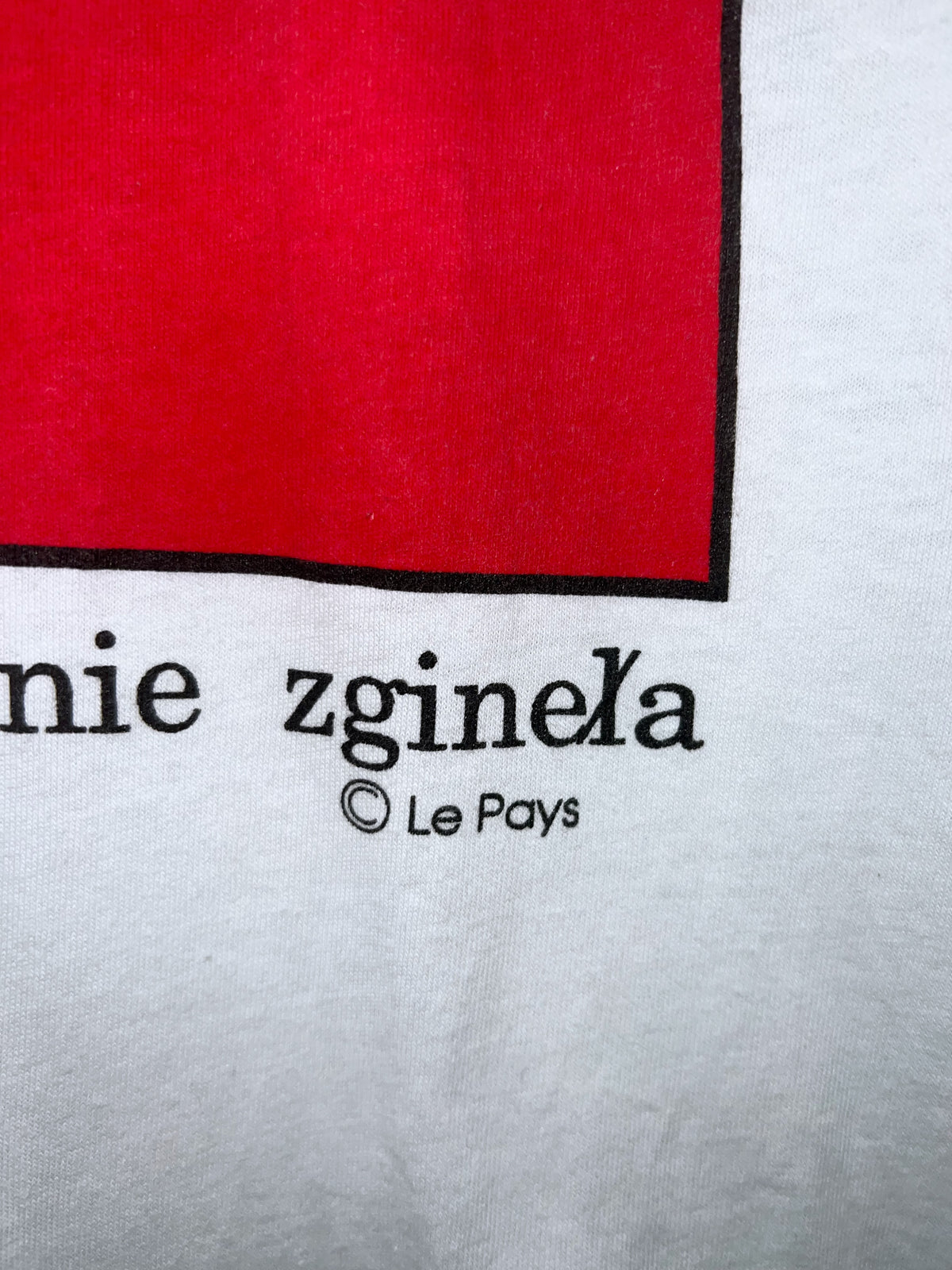 90s VIntage POLSKA Tee