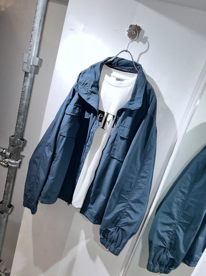 Eddie Bauer Blue Polished Nylon Jacket