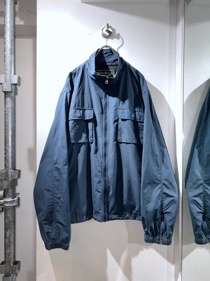 Eddie Bauer Blue Polished Nylon Jacket