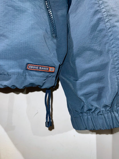 Eddie Bauer Blue Polished Nylon Jacket