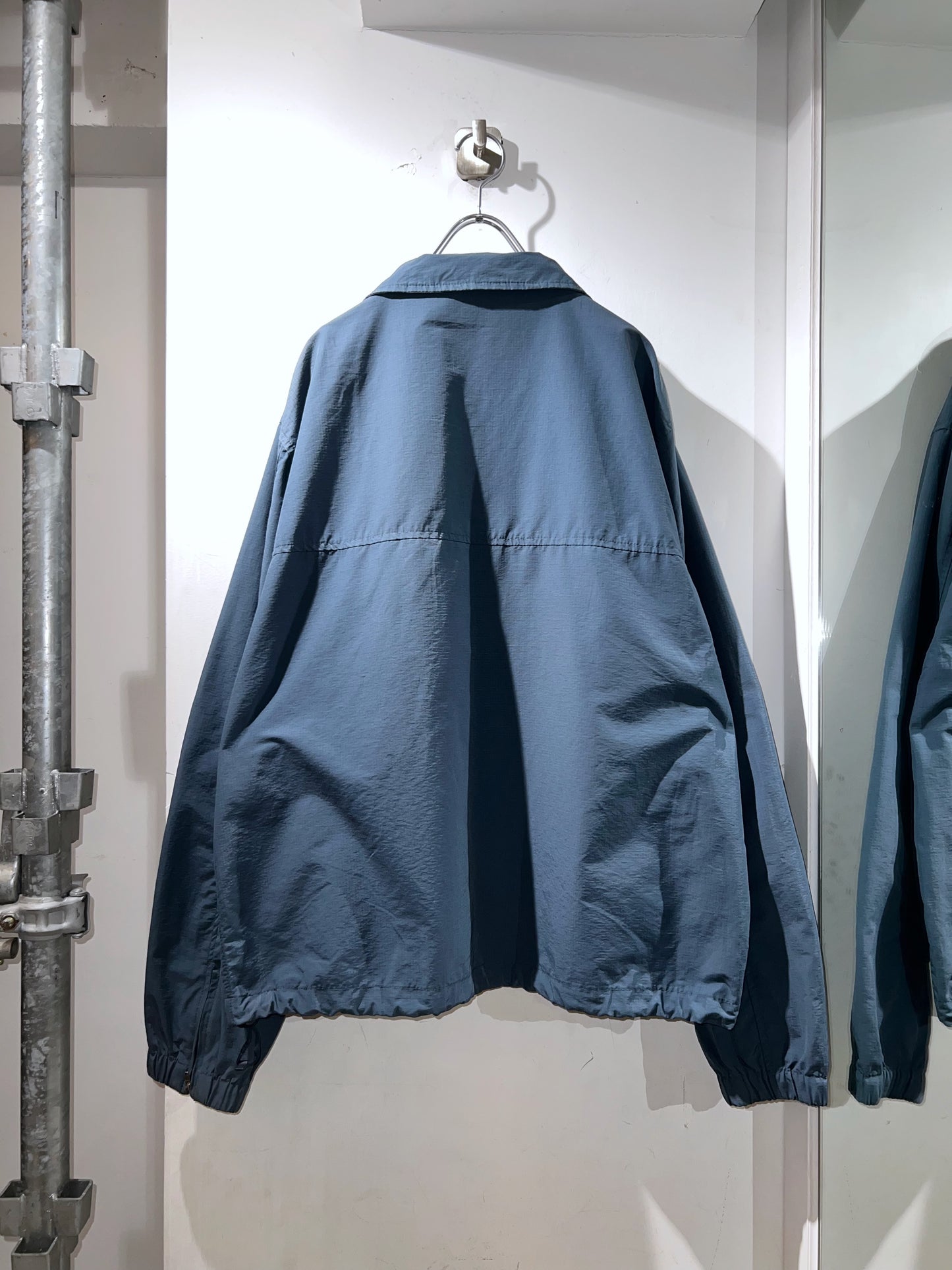 Eddie Bauer Blue Polished Nylon Jacket