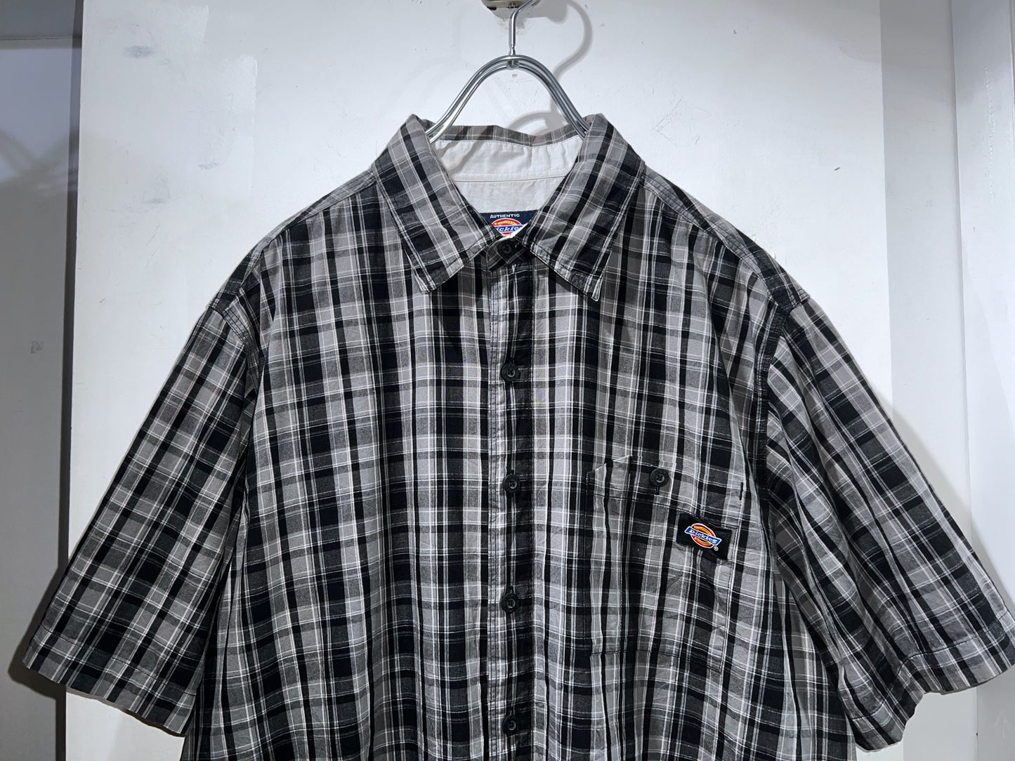 Old Dickies Cotton Plaid Shirt