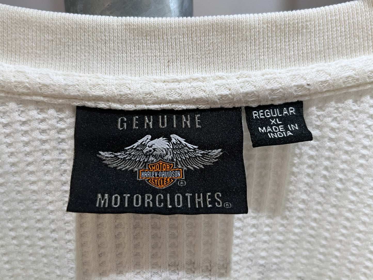 00s Harley Davidson Waffle L/S T-shirt