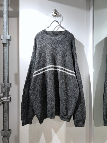 00's Windriver Mix Grey Design Sweater