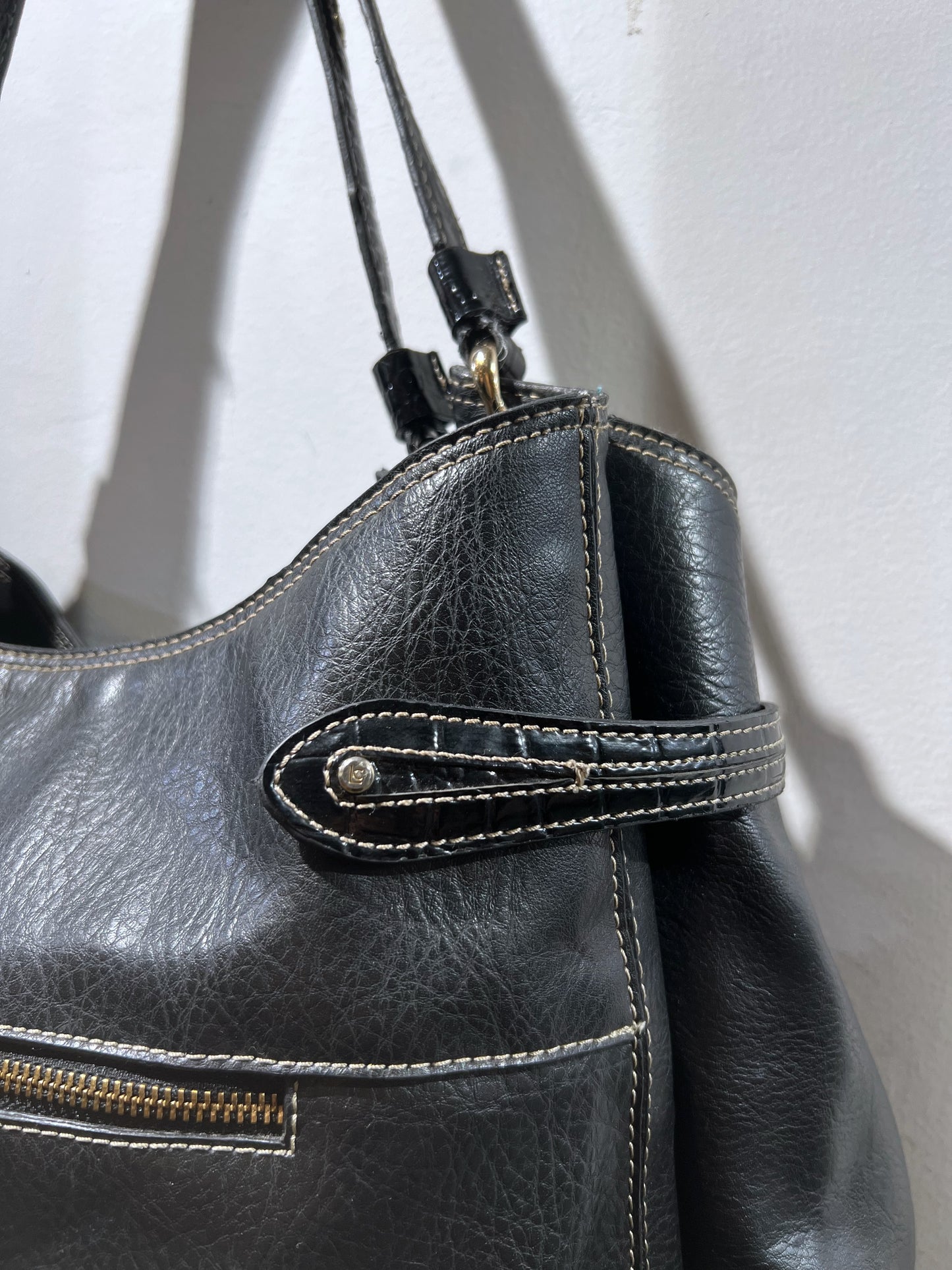 Liz Claiborne 2Way Leather Shoulder Bag