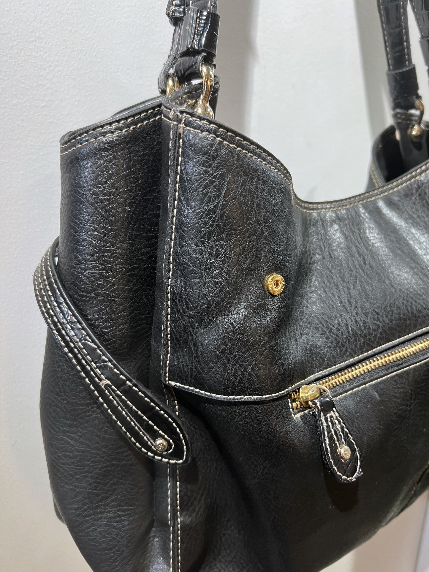 Liz Claiborne 2Way Leather Shoulder Bag